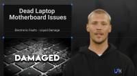 Laptop liquid damage